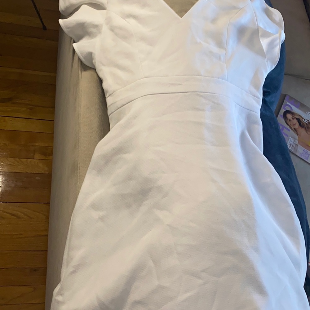 White dress